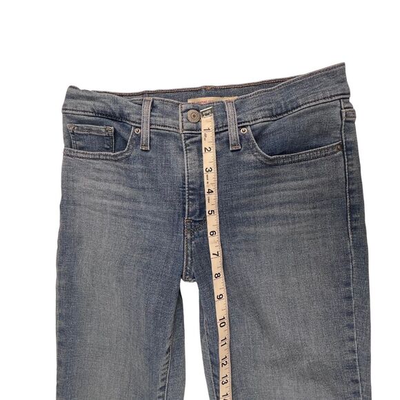 Levis 311 Shaping Skinny Capri 27 Comfort Stretch Flex Motion Light Denim Jeans - Picture 4 of 11